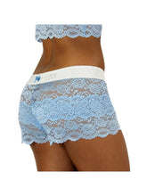 Load image into Gallery viewer, Lace Light Blue Boxers