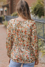 Load image into Gallery viewer, Babydoll Floral Blouse