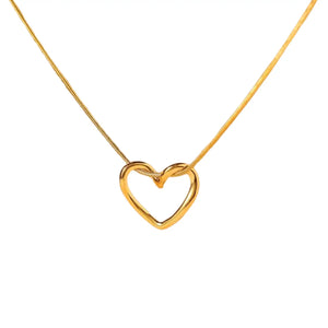 Floating Heart Necklace