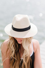 Load image into Gallery viewer, Panama Straw Beach Hat