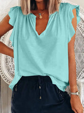 Load image into Gallery viewer, Ruffle V-neck Blouse