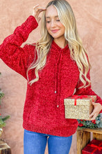 Load image into Gallery viewer, Burgundy Cozy Knit Sweater