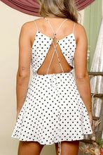 Load image into Gallery viewer, Polka-dot Mini Dress