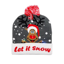 Load image into Gallery viewer, Christmas LED Beanie