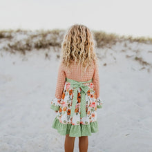 Load image into Gallery viewer, Olivia Dusty Peach Twirl Dress