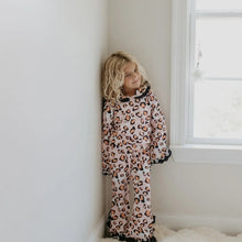 Load image into Gallery viewer, Pink Leopard Hooded Set