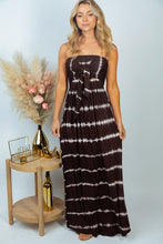 Load image into Gallery viewer, Sleeveless Tie-dye Stripe Maxi