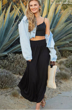 Load image into Gallery viewer, Black Maxi Skirt