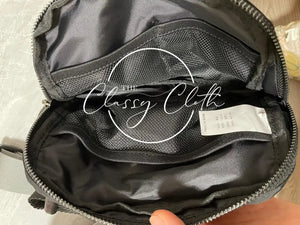 Nylon Sling Belt Bag