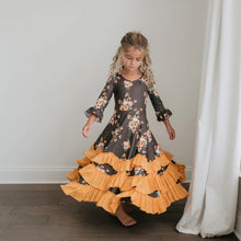 Load image into Gallery viewer, Fall Ruffles Dress